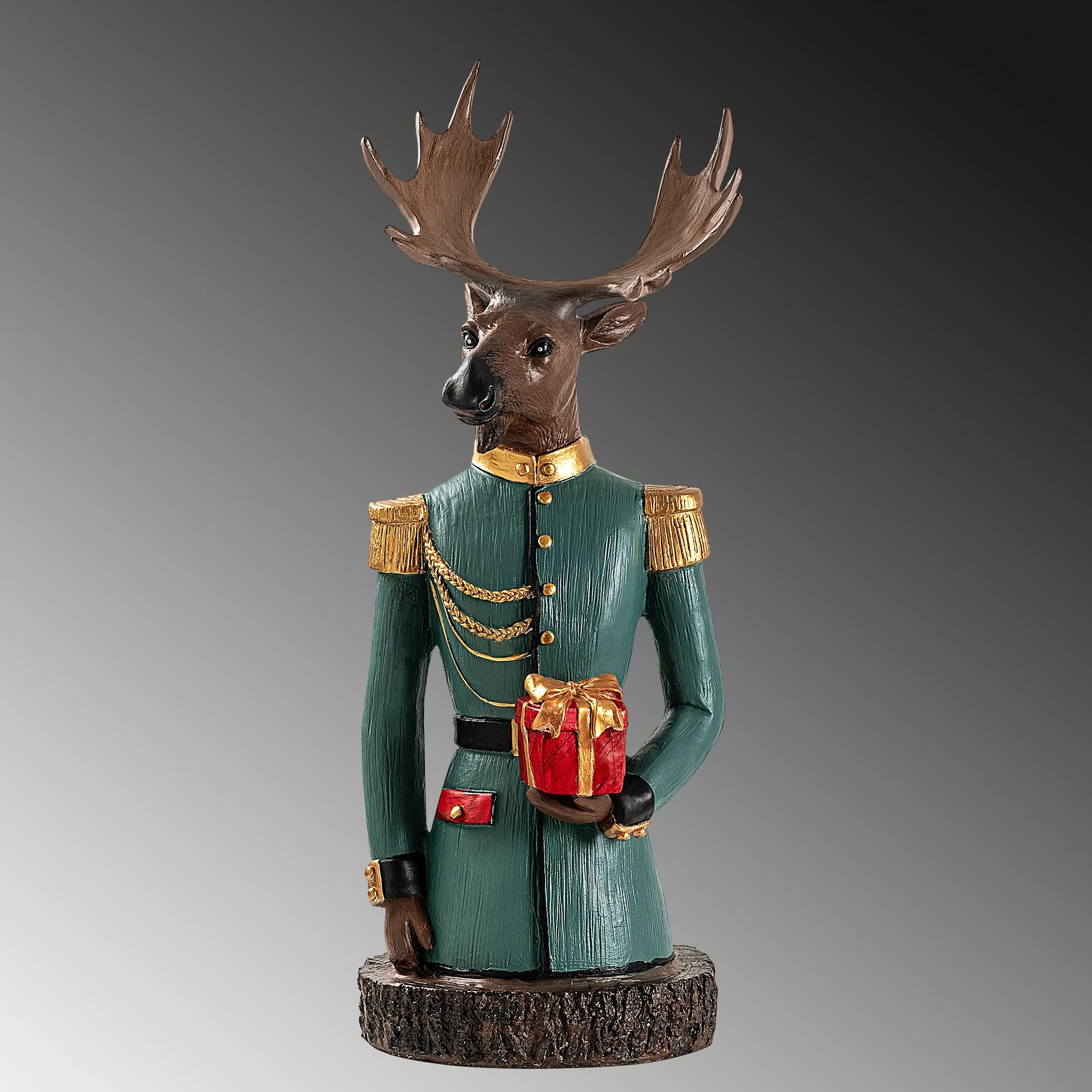 Objekt dekorativ dreri për Krishtlindje, Evila Originals, shumëngjyrësh