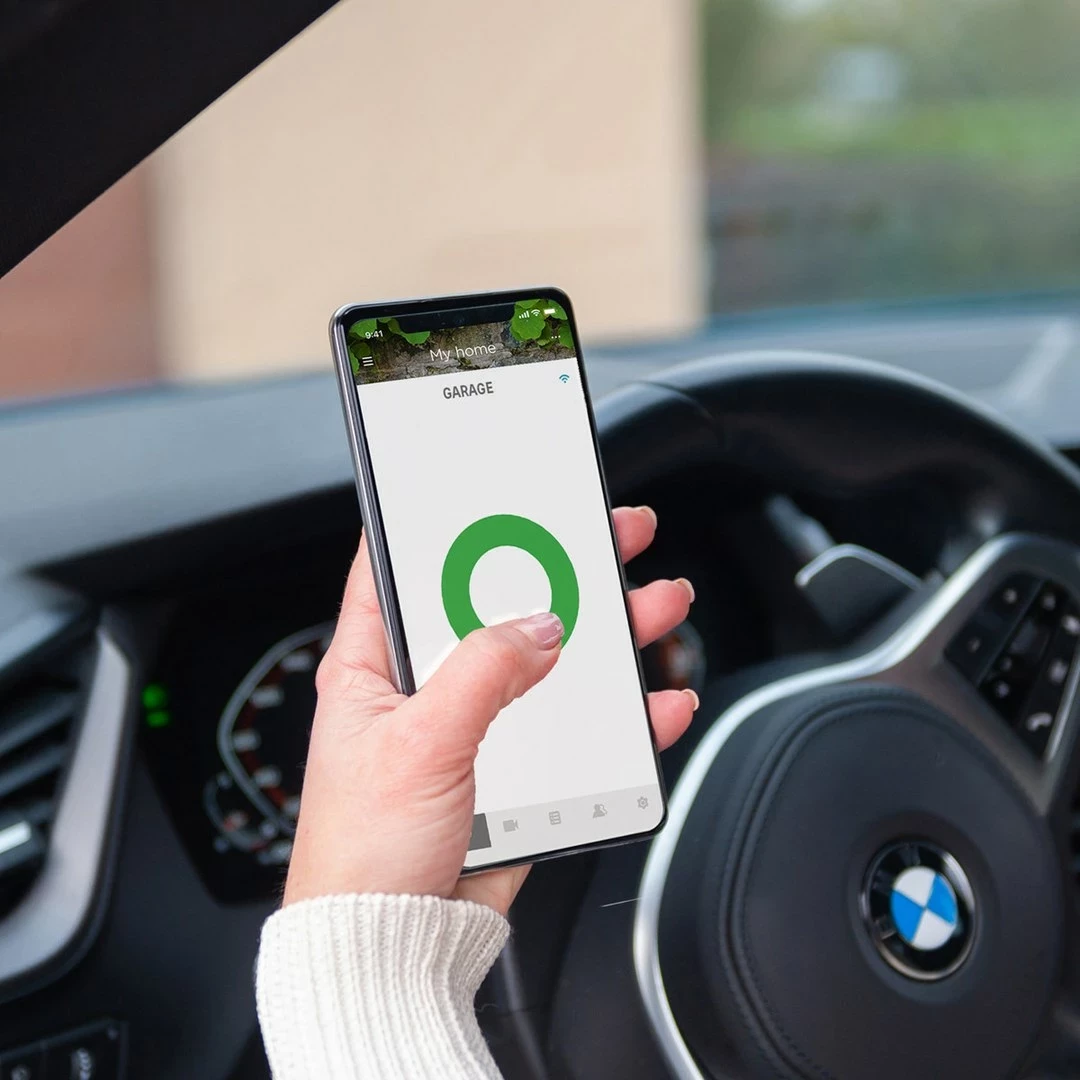 Sensor Yale për hapës të garazhit, i zi