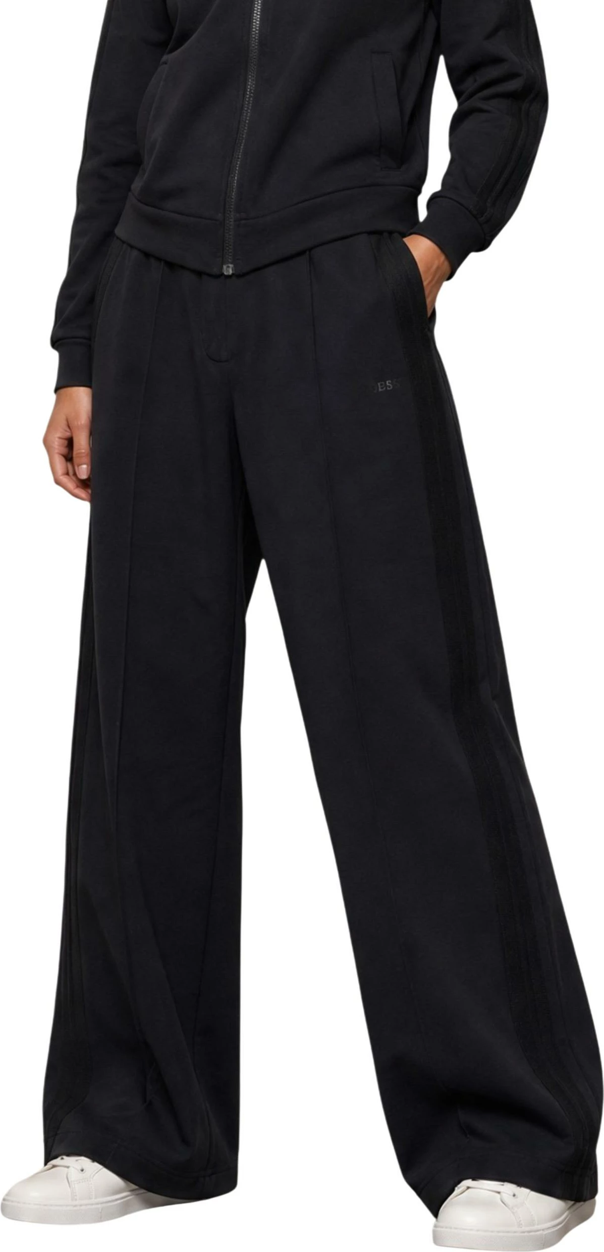 Pantallona sportive për femra Guess Active Lyra Straight V6YB14 K4306, të zeza