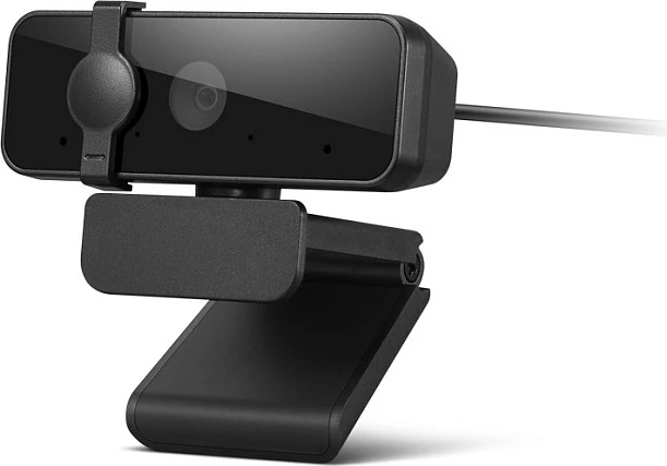 Webkamerë Lenovo Essential, Full HD 1080p, USB 2.0, me shutter privatësie, e zezë