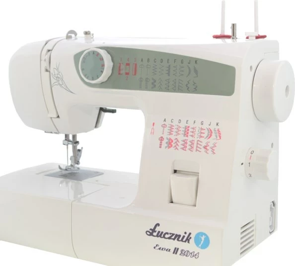 Makinë për qepje Łucznik EWA II 2014, e bardhë 