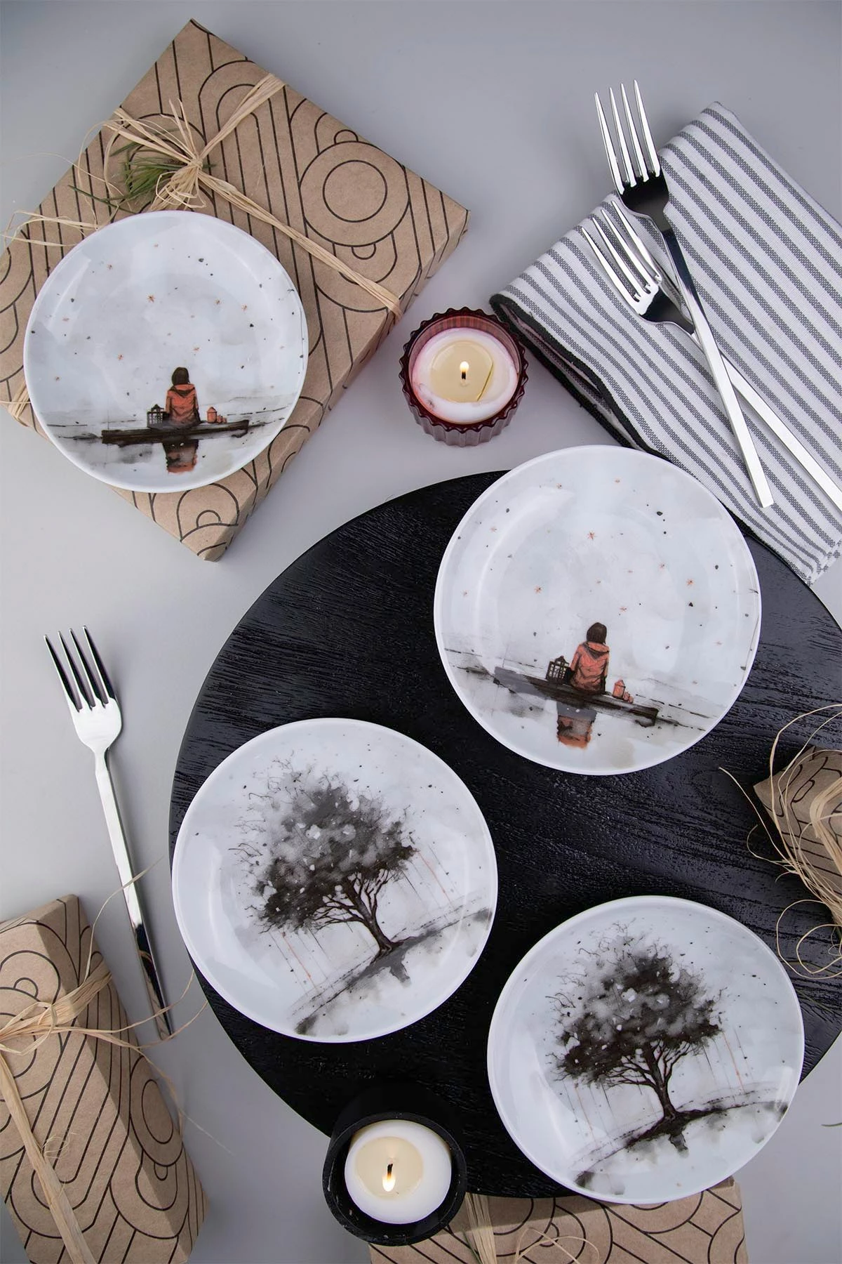Set për servim torte (6 copë), Hermia Concept, YO10DUS4885688