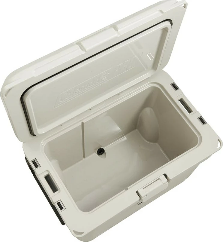 Kuti ftohëse Coleman PRO 55QT, 52L, me rrota dhe dorezë teleskopike, e bardhë