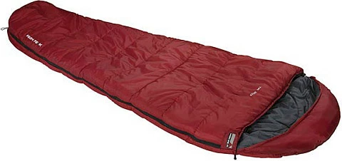 Thes gjumi High Peak TR 300, 3-sezonësh, 5°C komfort, i kuq/gri
