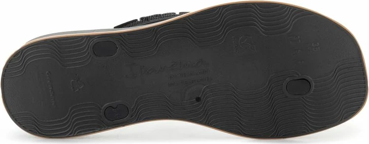 Flip-flopa për femra Ipanema Glow AD 27398-BR745, të zeza/ari [Madhësia: 38]