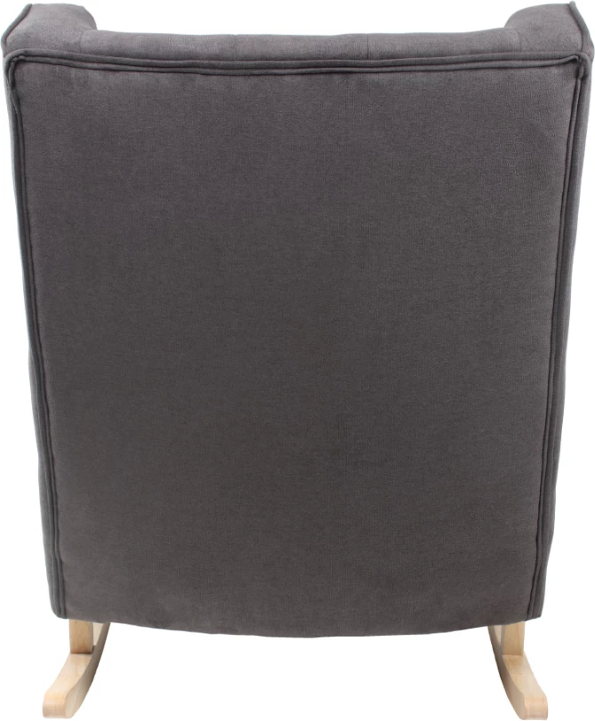 Karrige lëkundëse Grandma, ngjyrë gri, 72x97x100