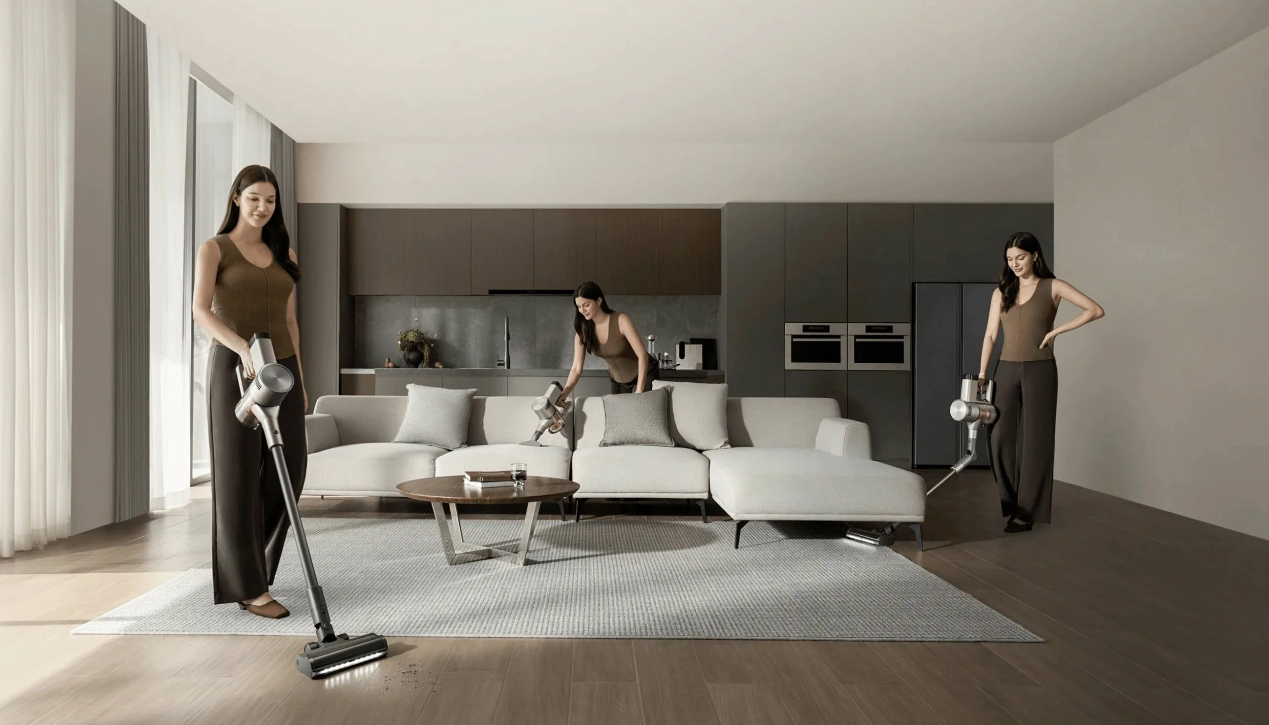 Fshesë pa kabllo Xiaomi G30 Max 700W, 0.8L, pa qese, gri