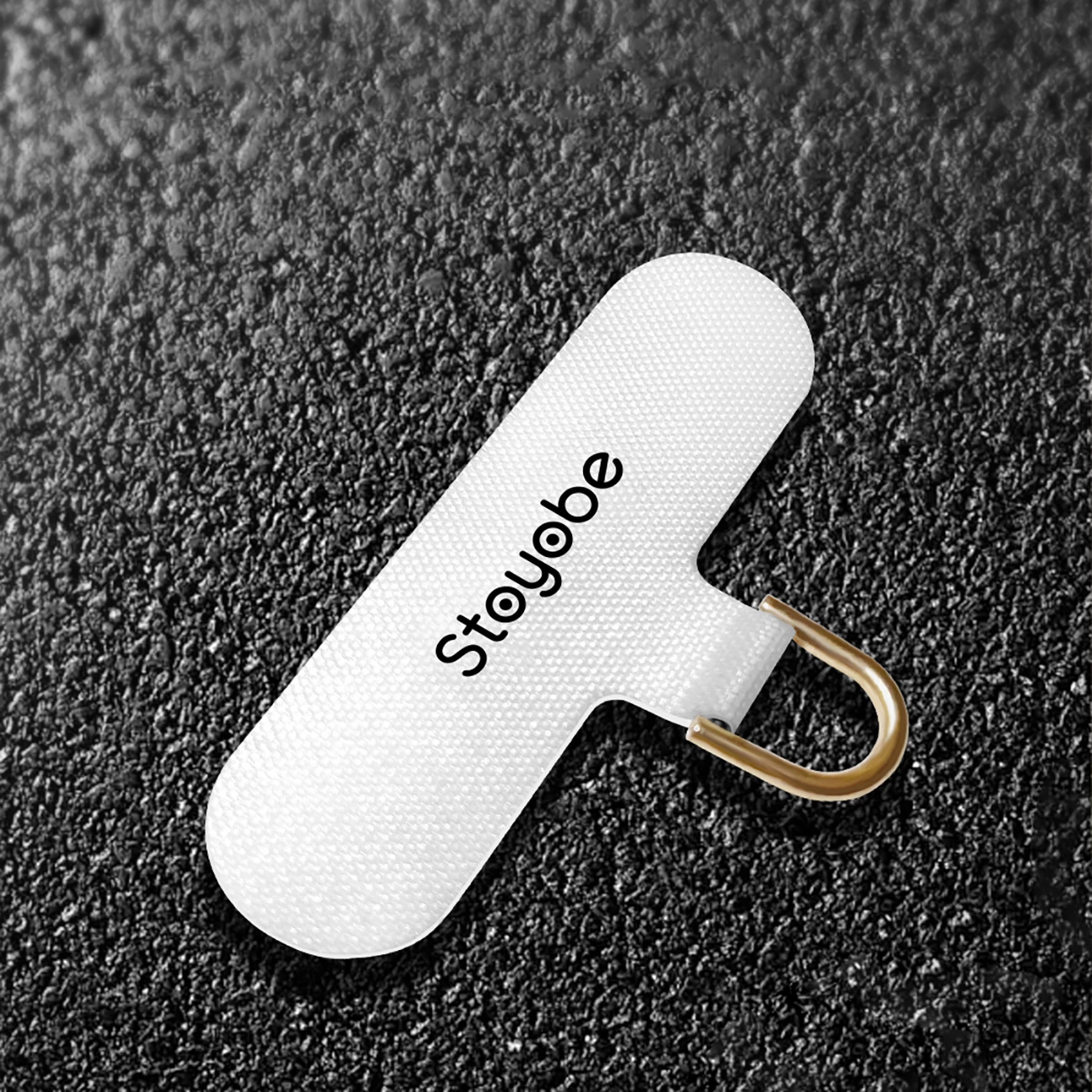 Mbështjellës telefoni Stoyobe Phone Lanyard, silikon, e verdhë