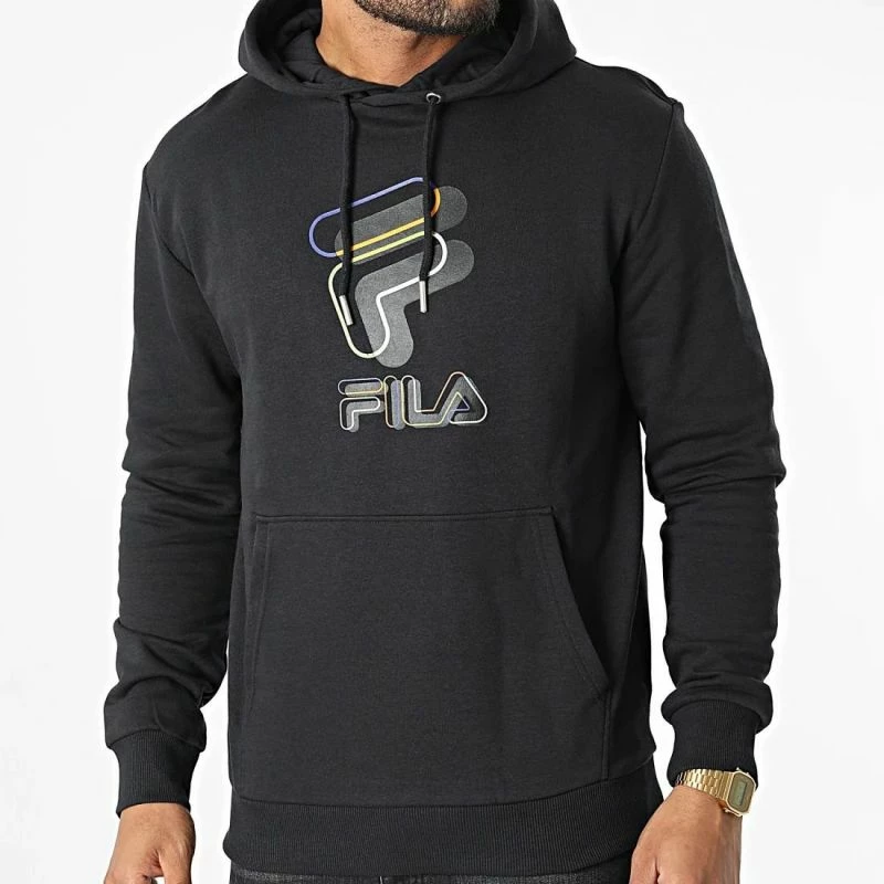 Duks për meshkuj Fila, Bever Hoody, i zi [Madhësia: XL]
