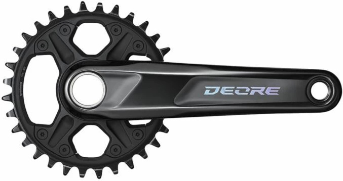 Kurblë biçiklete Shimano për meshkuj, e zezë