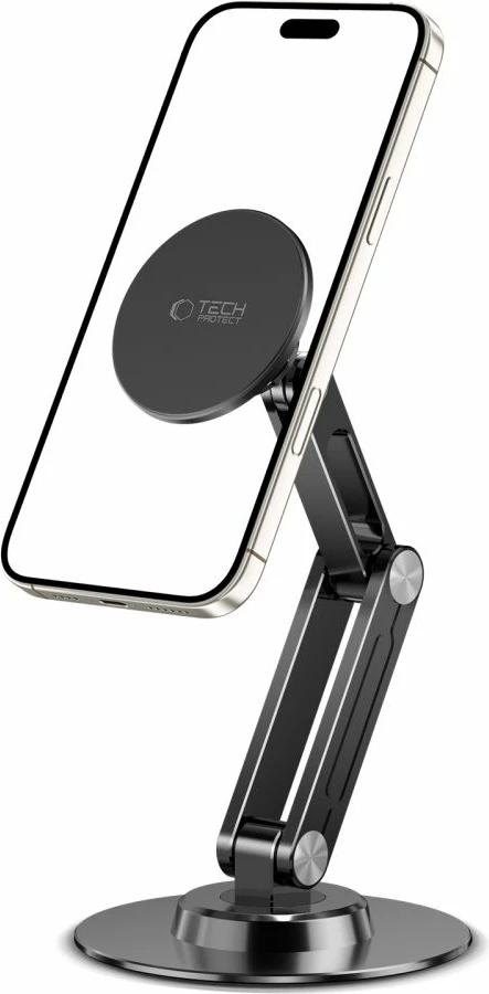 Mbajtës tavoline për celular Tech-Protect DPT100 me magnet MagSafe, i zi