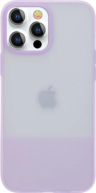 Mbështjellës Kingxbar Plain Series për iPhone 13 Pro Max, silikon, vjollcë