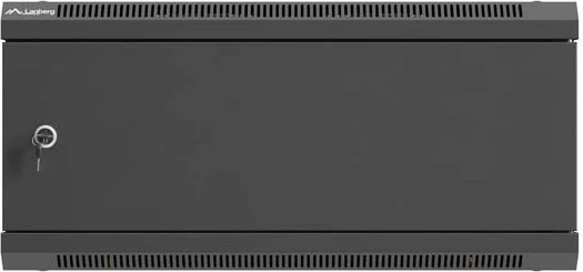 Kasë rack LANBERG 19" 4U, 600x600mm, e zezë, derë metalike
