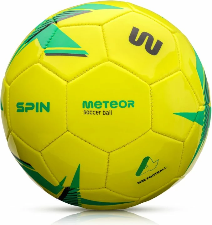 Top futbolli Meteor, i verdhë [Madhësia: Standarde]