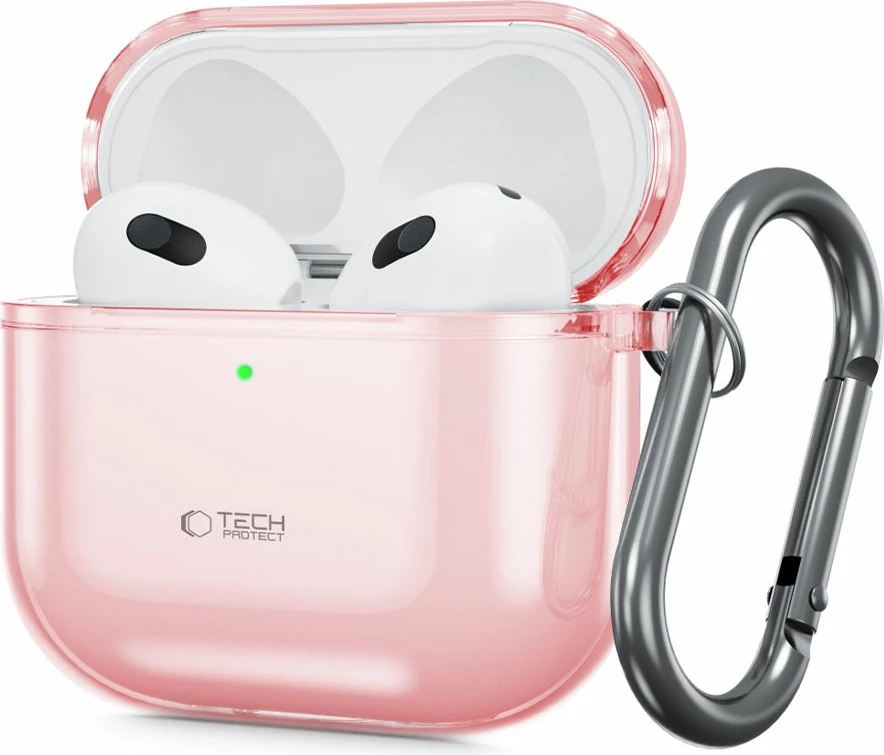 Mbështjellës Tech-Protect FlexAir për AirPods 4, Rozë