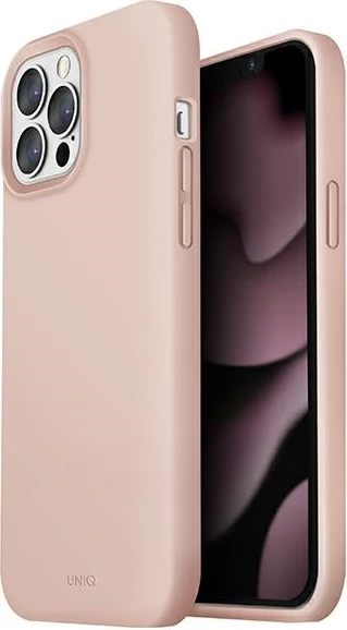 Mbështjellës UNIQ Lino për iPhone 13 / iPhone 13 Pro, rozë