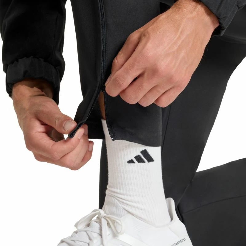 Pantallona sportive për meshkuj adidas, të zeza [Madhësia: M]