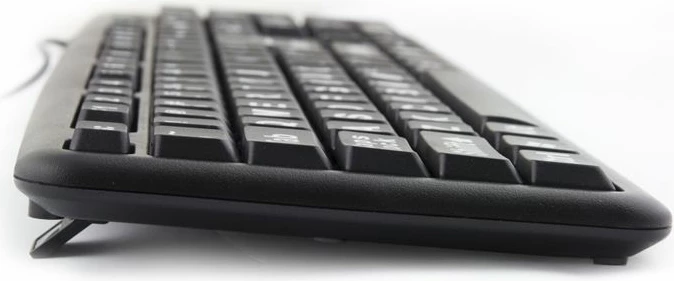 Tastierë Esperanza EK129 Florida, USB me kabllo, layout US, shkronja të mëdha, me numpad, e zezë
