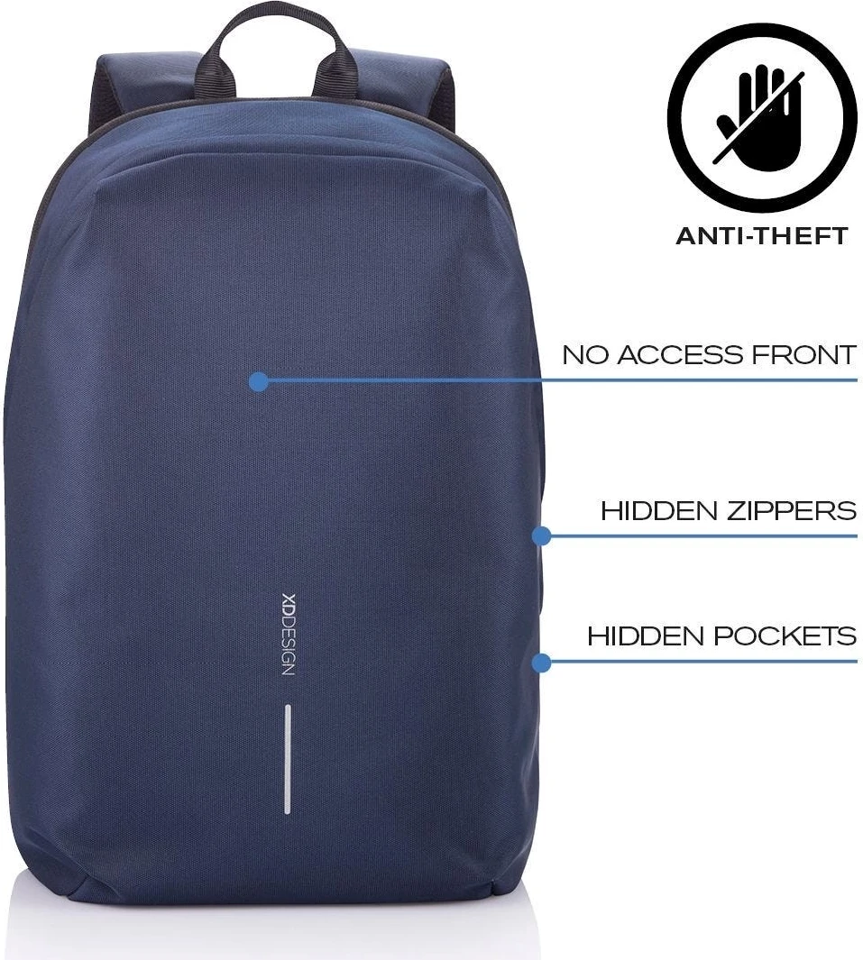 Çantë shpine për laptop XD Design, 15.6", e kaltër