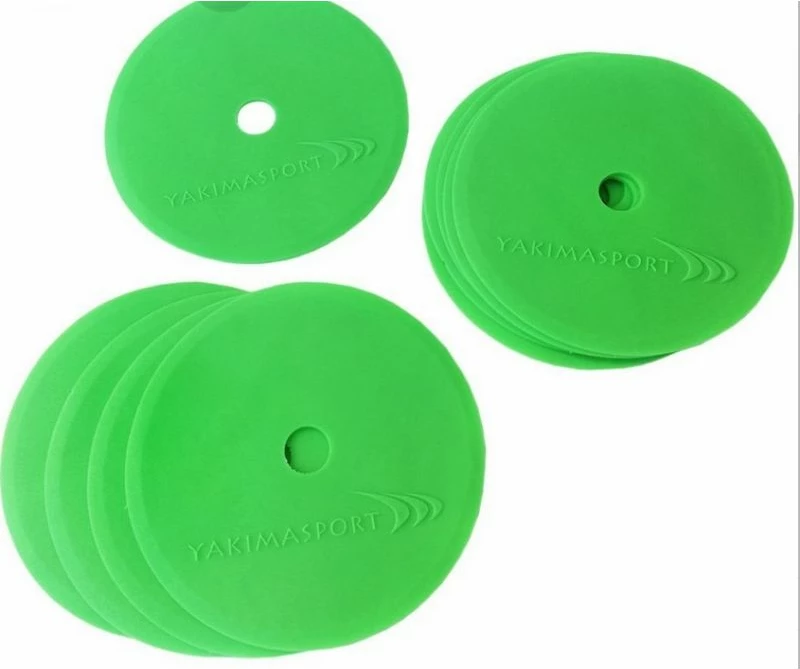 Set Markuesish të Sheshtë për Fushë Yakimasport, 10 copë, të gjelbër