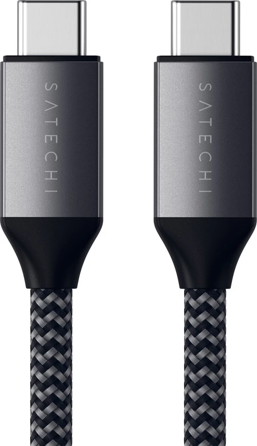 Satechi USB-C to USB-C 100W Braided Charging Cable 2m - Grey
