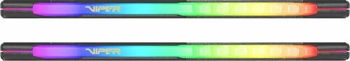 RAM Memorje Patriot Viper Steel RGB PVSR416G320C8K 16GB (2x8GB) DDR4 3200MHz CL18 UDIMM, e zezë, set