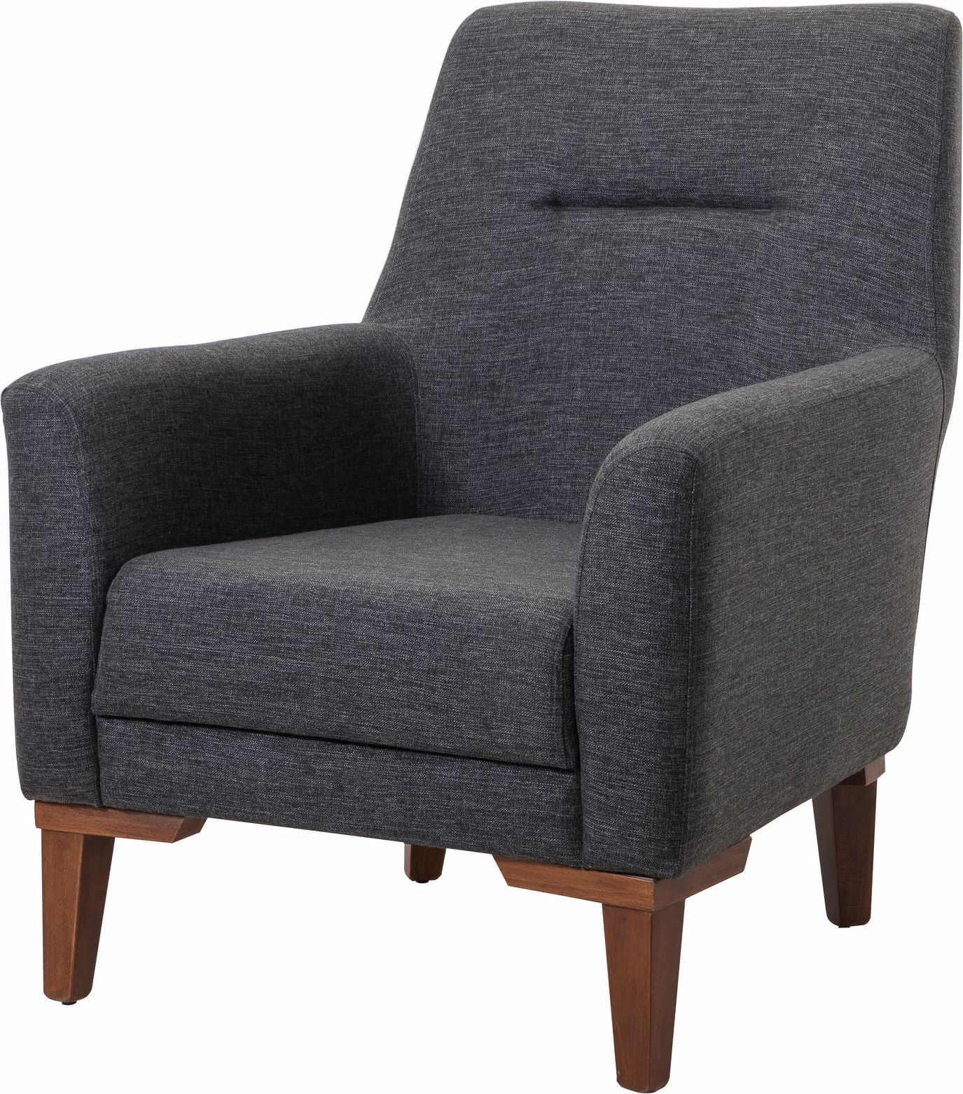 Set divan-krevat, karrige dhe tavolinë anësore, ngjyrë antracit, Liones 1053
