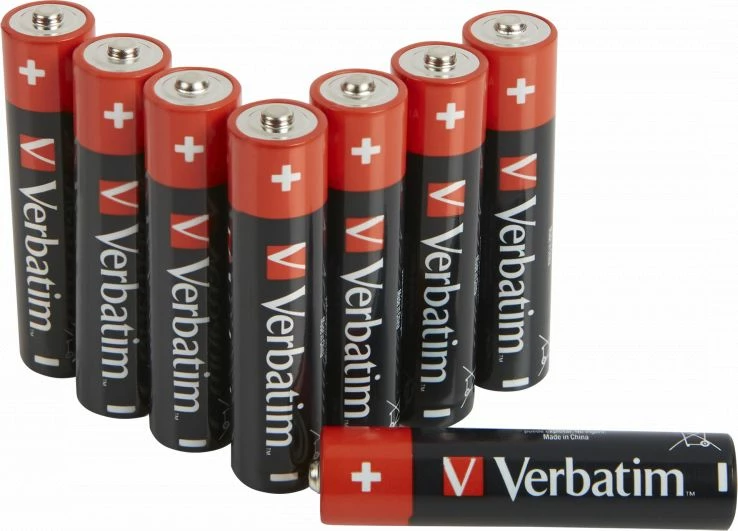 Bateri Verbatim AAA/R03 (LR03) alkaline 1.5V, paketë 8 copë
