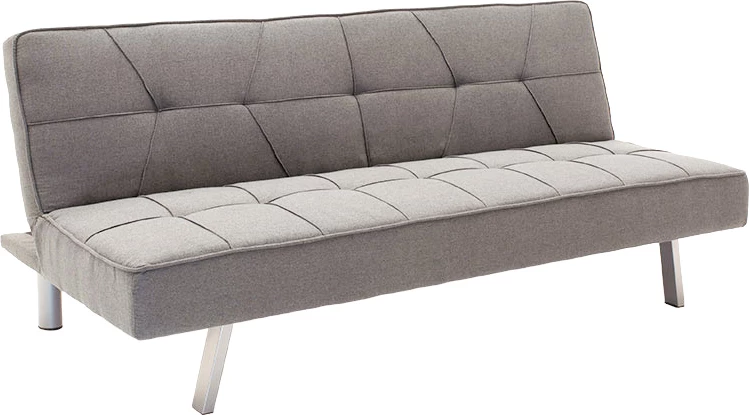 Divan shtrat 3 vendesh, ngjyrë gri, 175x83x74cm