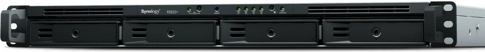 NAS rack Synology RS822RP+, 2 GB RAM, 4x0HDD, 1U, i zi