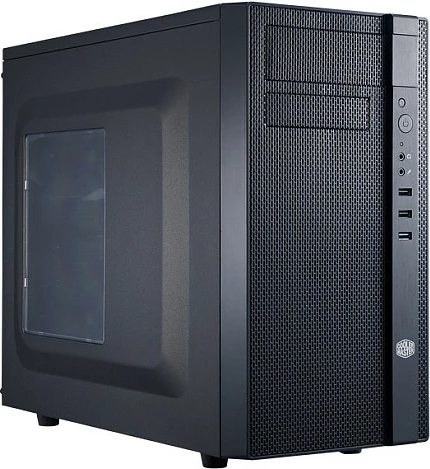 Kasë Cooler Master N200 Mini Tower, micro ATX/Mini-ITX, e zezë