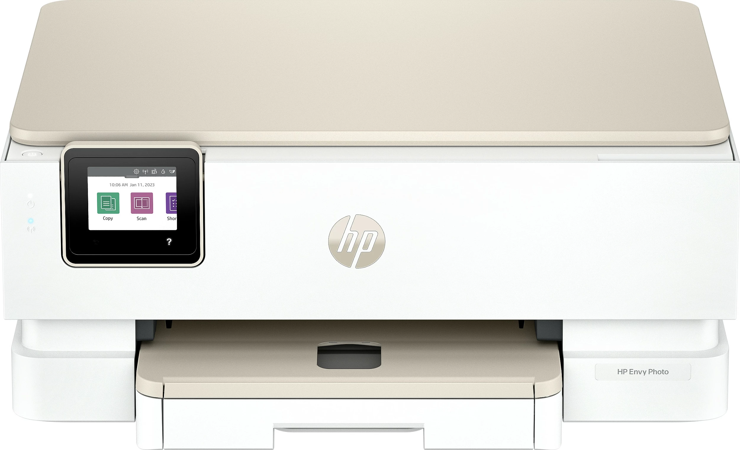 Printer multifunksional HP ENVY Photo 7230, wireless, inkjet me ngjyra, ADF 35 fletë, Light Portobello