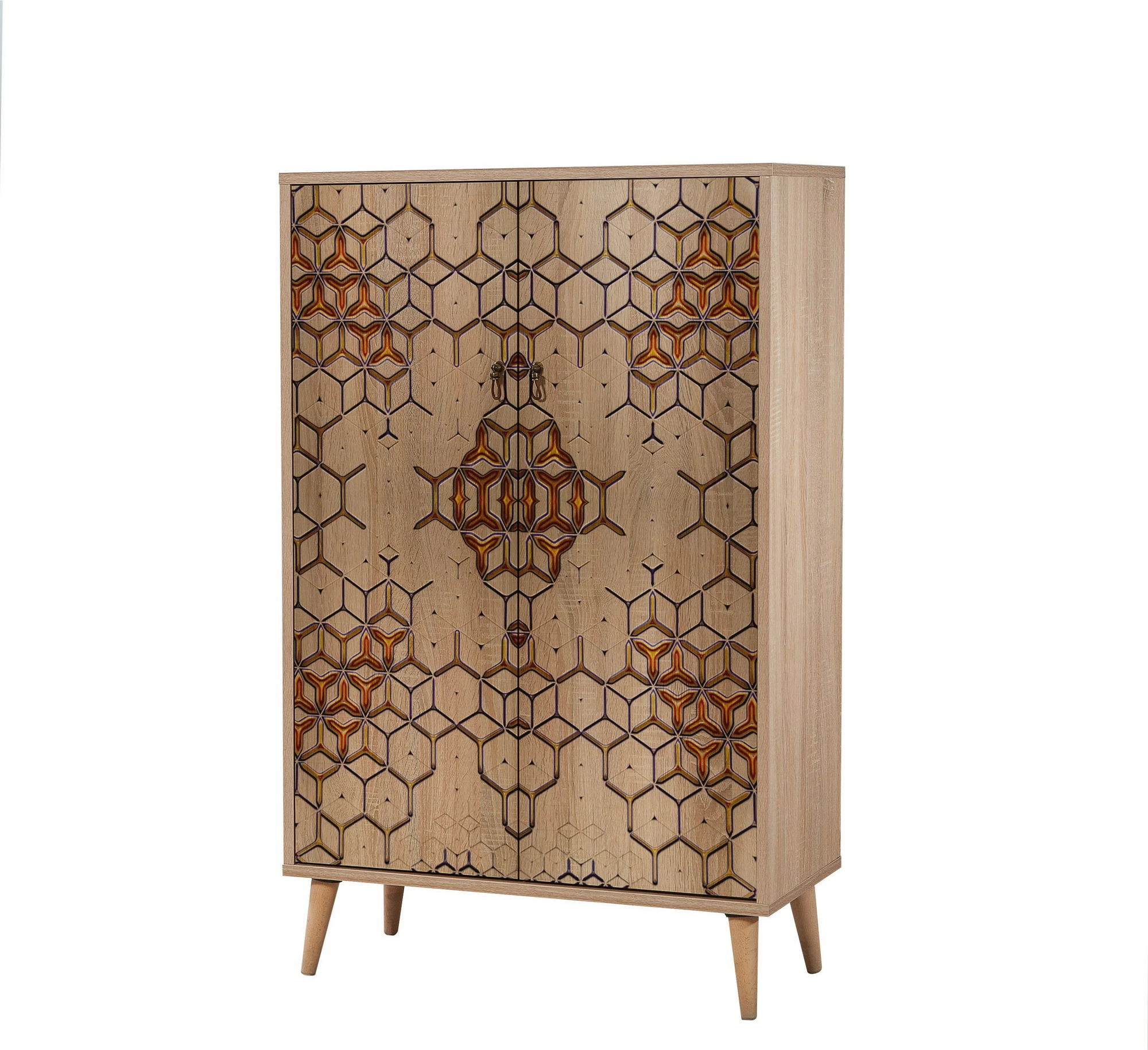 Dollap multifunksional Hanah Home, Multibox - 720, ngjyrë lisi Sonoma