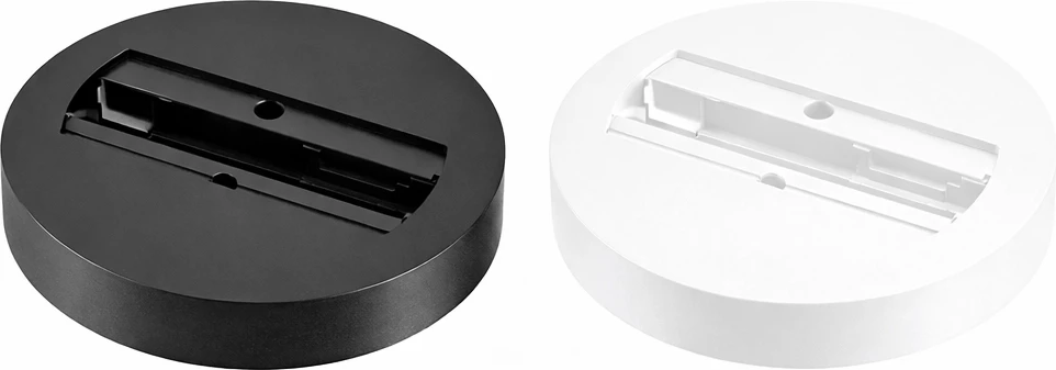 Mbajtëse shini rrethore për 1 spot