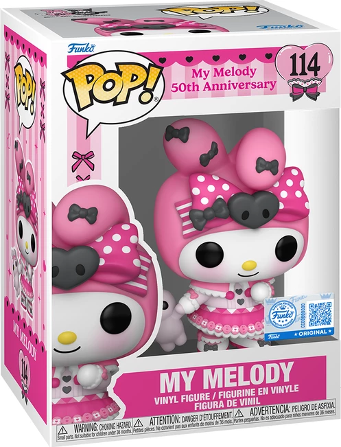Figurinë Funko Pop! Sanrio My Melody Special Edition, vinyl, rozë/e bardhë