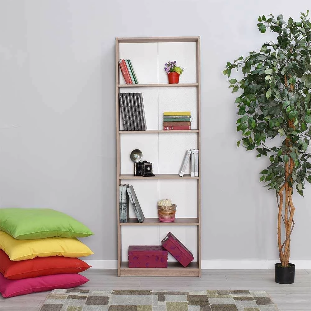 Raft librash Hanah Home, Ktp-150-Tt-1, ngjyrë arre e çelët