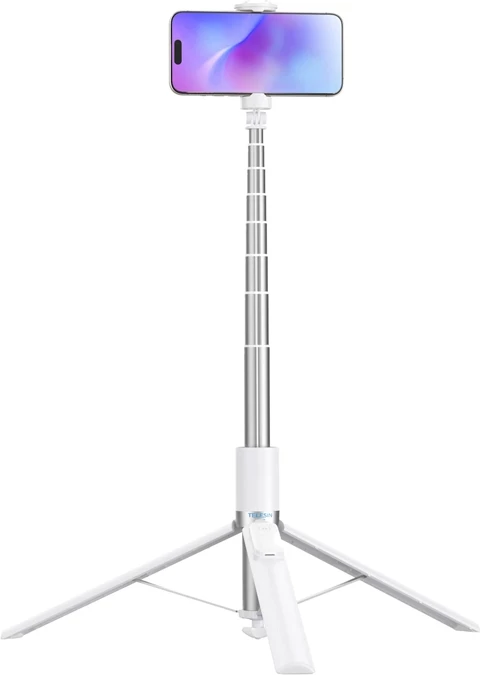 shkop selfie / tripod, Telesin, P1-TSS-002, 1.8 m, telekomandë Bluetooth, për celular