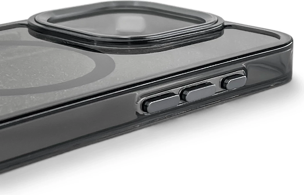 Mbështjellës celular Hurtel Glitter Case MagSafe për Samsung Galaxy S26, TPU, i tejdukshëm me shkëlqim, kompatibil me MagSafe, i zi