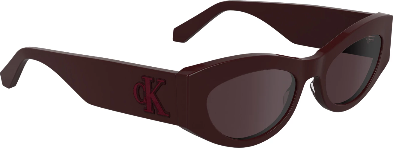 Syze dielli Calvin Klein cat eye femra, të kuqe