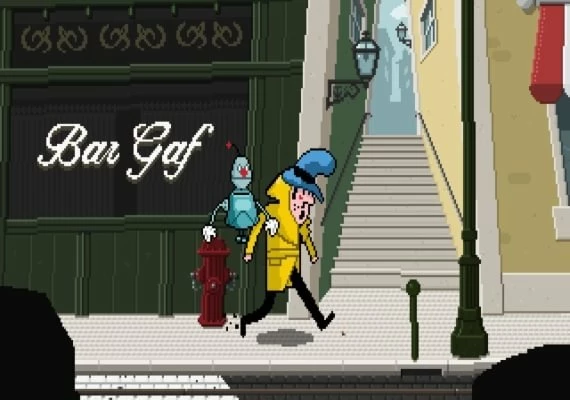 Detective Case and Clown Bot in: Murder in the Hotel Lisbon EN/PT Global