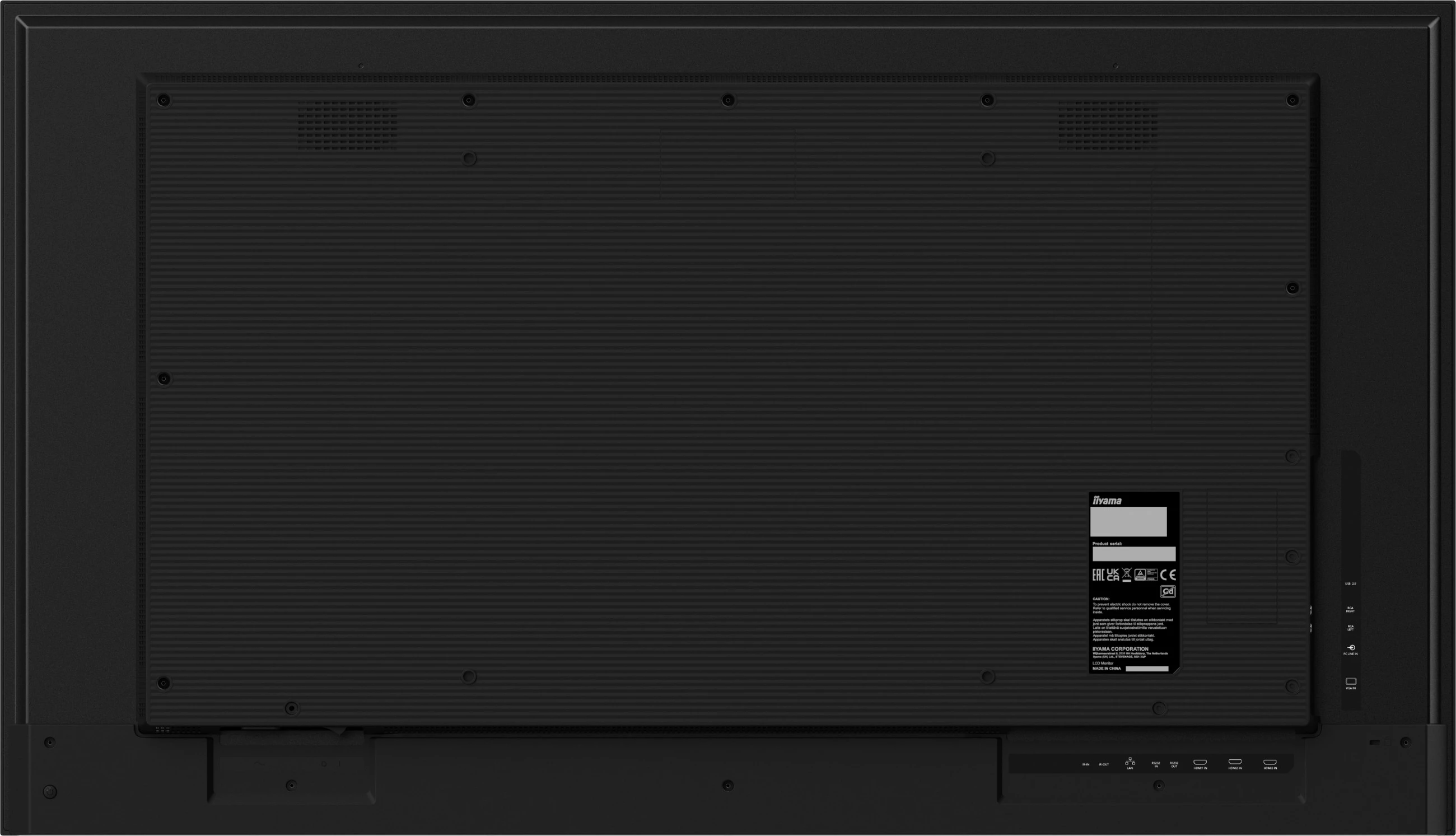 Panel digjital iiyama LH5041UHS-B2AG, 50", LCD, 4K Ultra HD, i zi