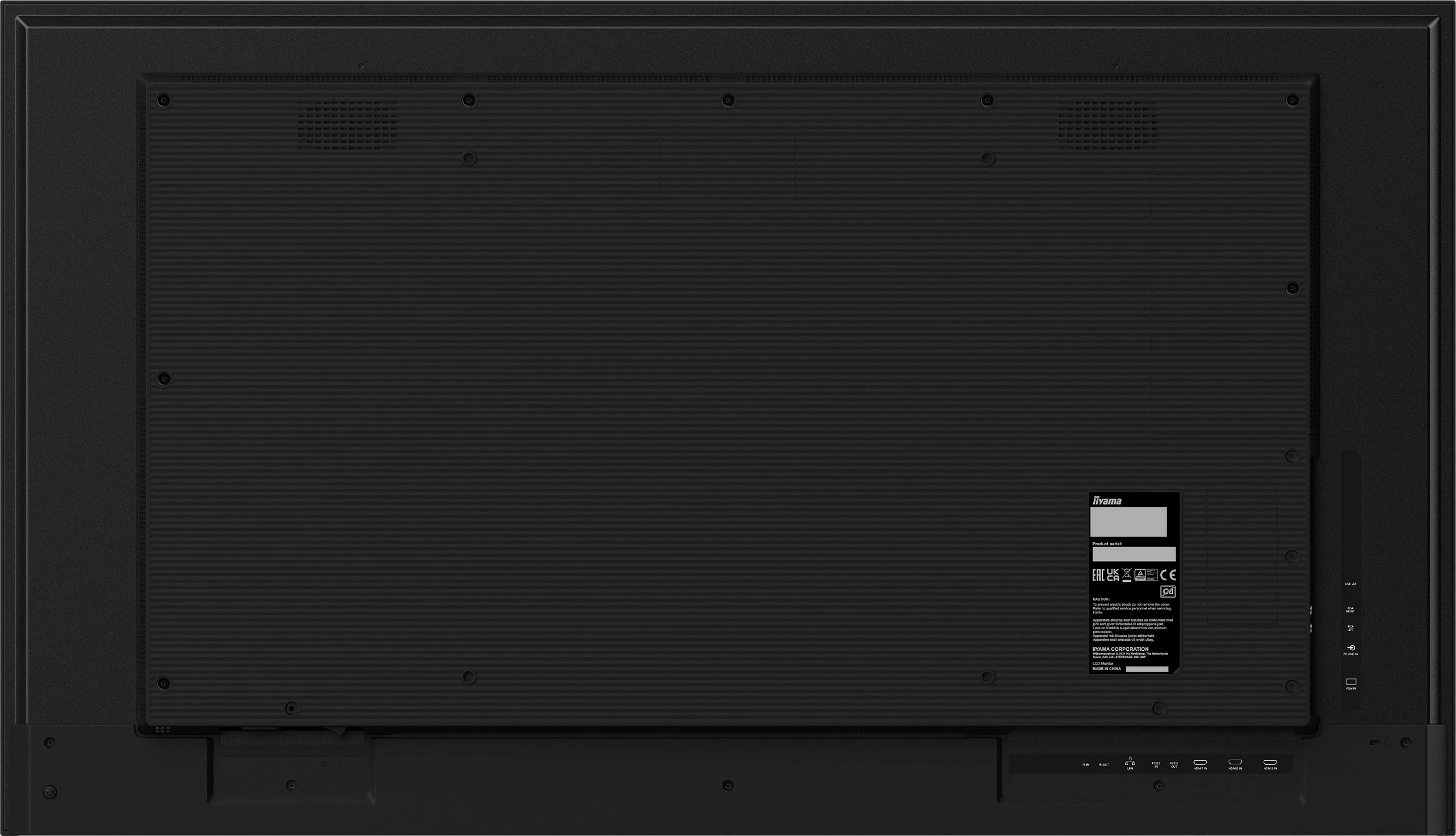 Panel digjital iiyama LH5041UHS-B2AG, 50", LCD, 4K Ultra HD, i zi