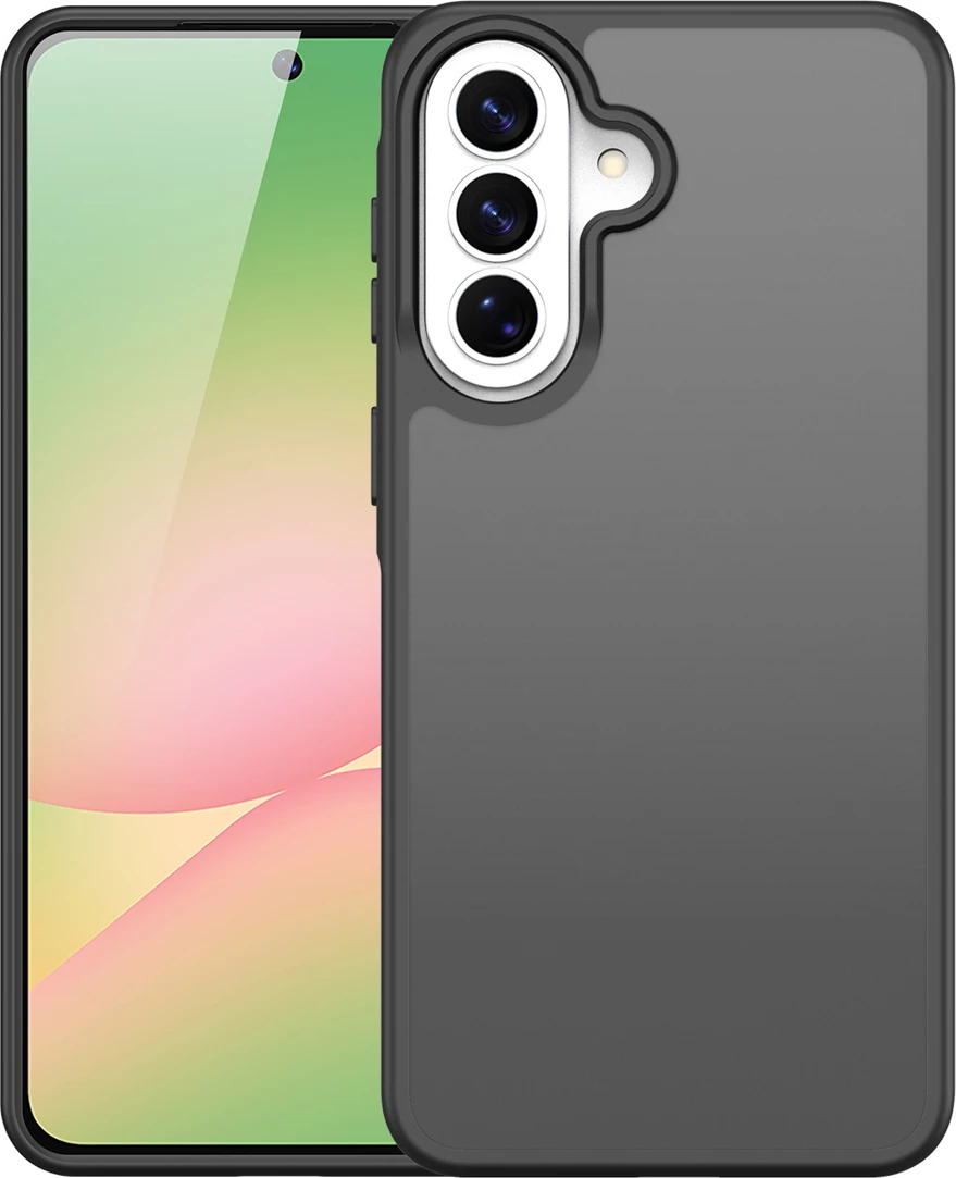 Mbështjellës Dux Ducis Yind për Samsung Galaxy A37/A36/A56 5G, TPU+PC, mat, me air cushions, në kuti, i zi