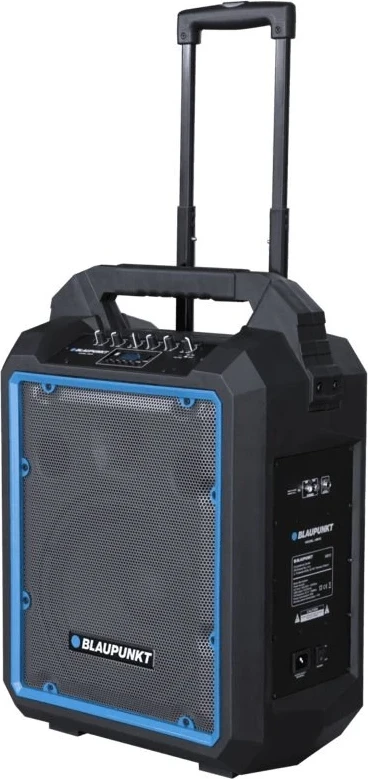 Altoparlant portativ Blaupunkt, MB10, 600W, i zi/kaltër