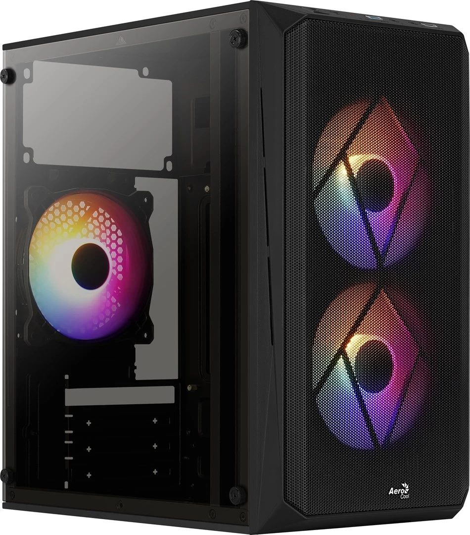 Kasë Aerocool CS107V2, Mini-atx, e zezë
