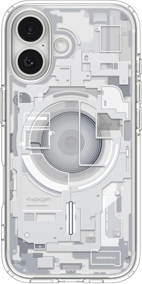 Mbështjellës Spigen Ultra Hybrid MagSafe për iPhone 17, Bardhë
