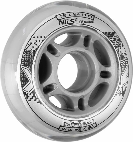 Rrota rollera Nils Extreme, transparente