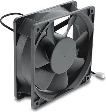 Ventilator ftohës DeLOCK 120x120x38mm, 48V DC, 2-Pin, i zi