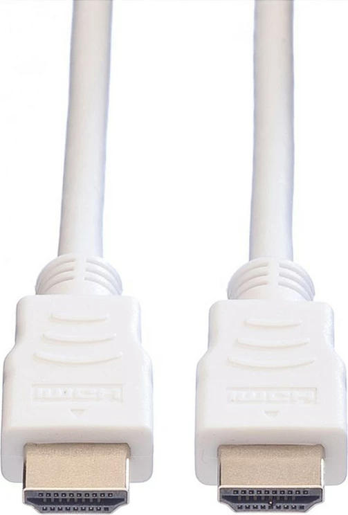 Kabllo HDMI VALUE High Speed me Ethernet, 7.5m, ARC/3D/4K, e bardhë