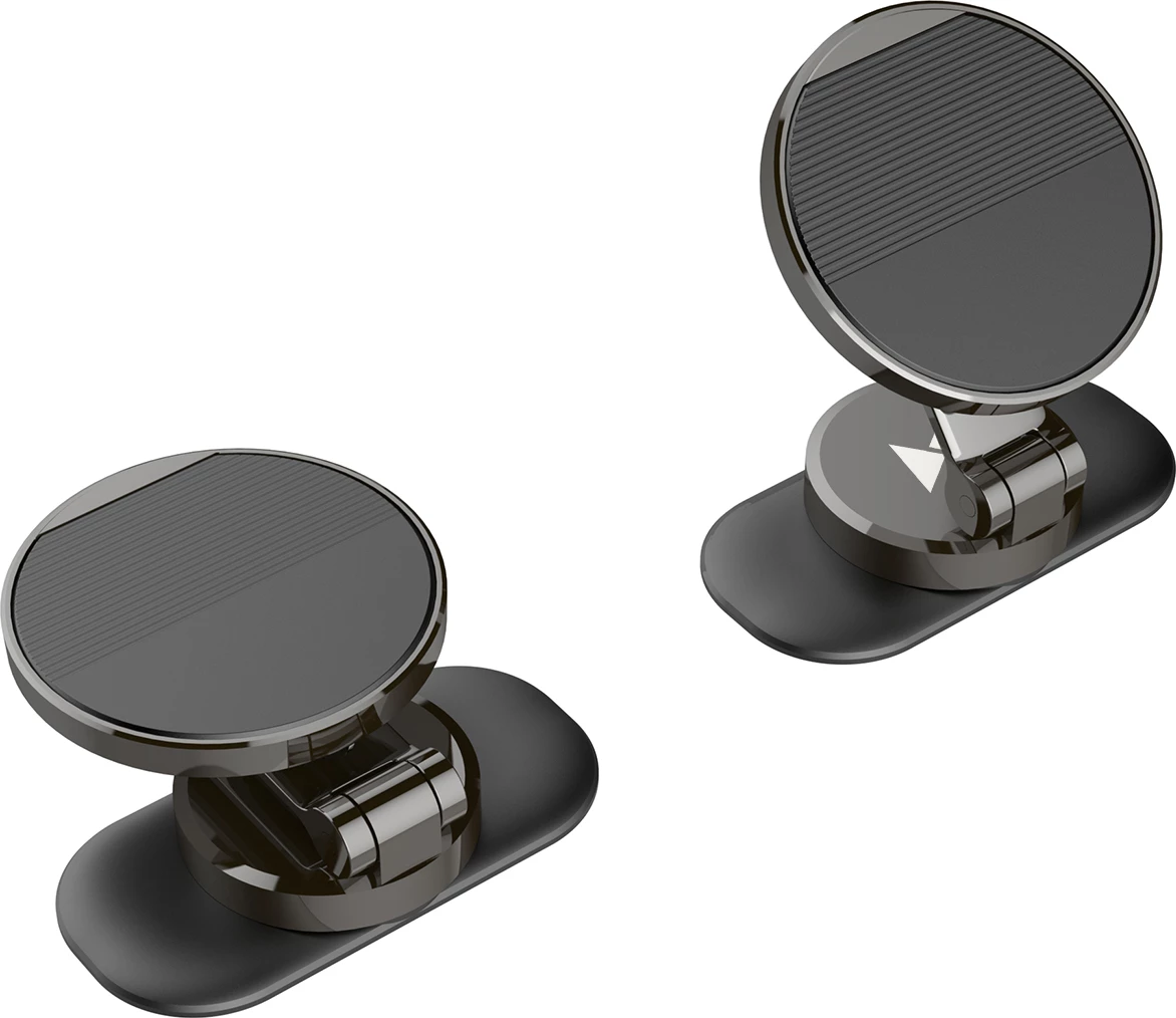 Mbajtës telefoni për veturë Wozinsky WPT-605, magnetik, i palosshëm, për dashboard, gri